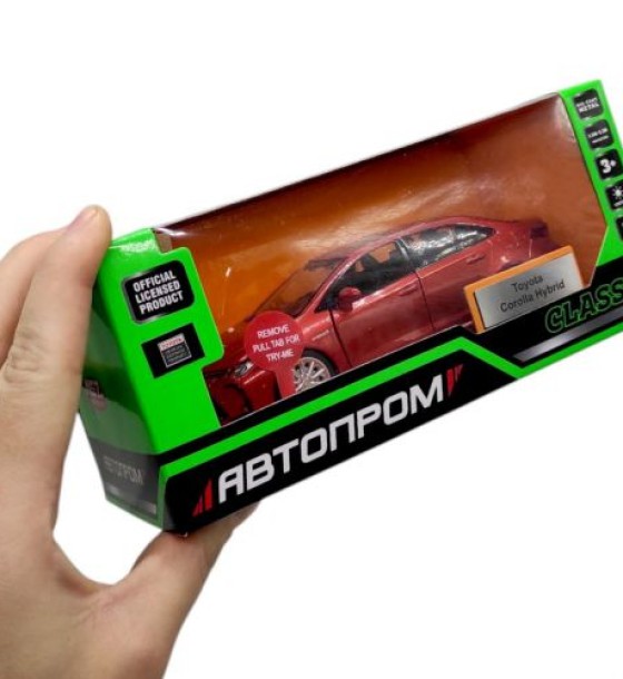Машина металева "АВТОПРОМ. Toyota Corolla Hybrid"