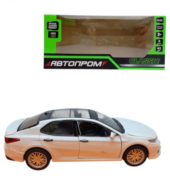 Машина мет. 1:34 Toyota CAMRY, батар., світло, звук, відкр. двері