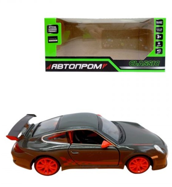 Машина мет. 1:32 Porsche 911 GT3 RS (ТЕМНО СІРА)