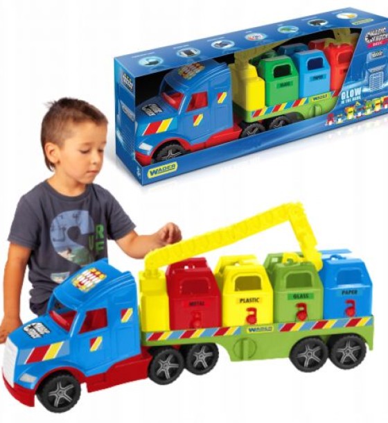 Машинка-гігант "Magic Truck Basic" сміттєвоз 79 см
