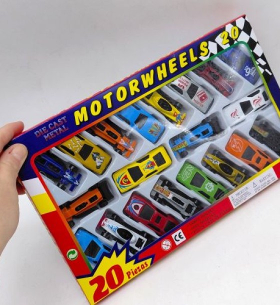 Набір машинок "Motor wheels" 20 шт