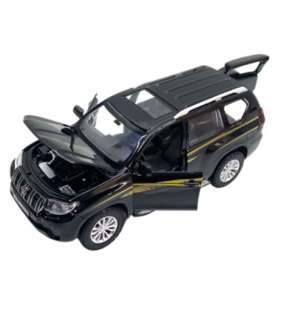 Машина металева "Toyota Land Cruiser Prado" із серії "Автопром" (чорна)
