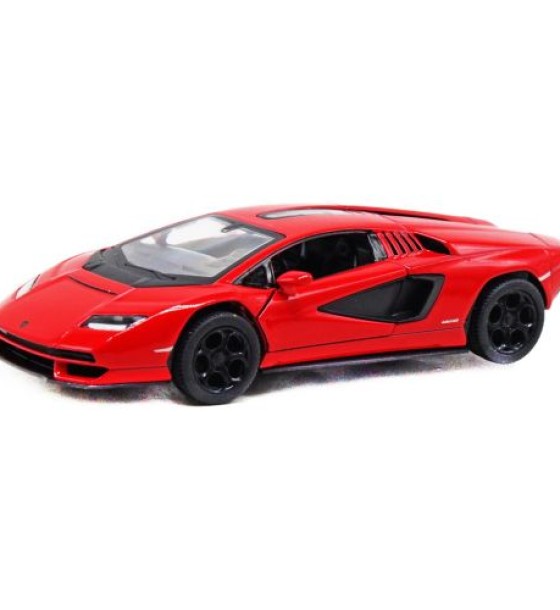 Машинка металева "Lamborghini countach", червоний