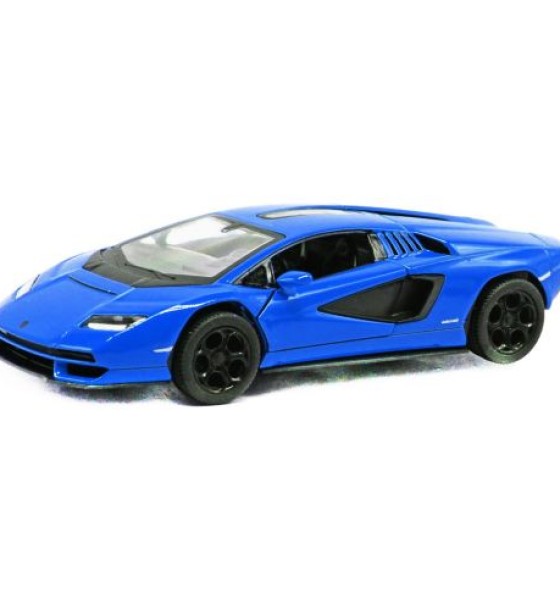 Машинка металева "Lamborghini countach", синій