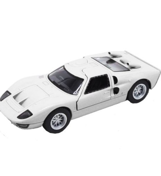 Машинка металева "FORD GT40 MKII 1966", білий