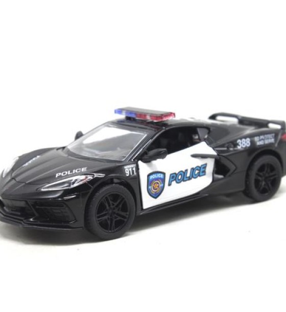 Машинка металева Kinsmart "Chevrolet Corvette Police"