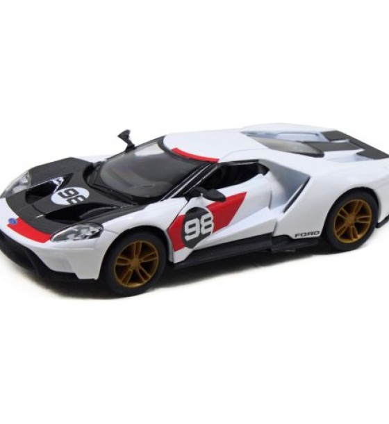 Машинка "FORD GT (HERITAGE EDITION)", біла