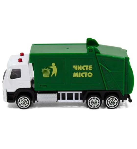 Машинка металева "Volvo Нова Сміттєвоз"