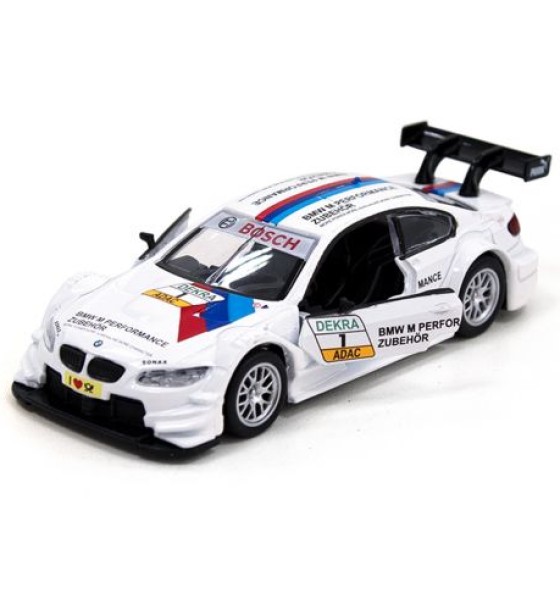 Металева машинка "BMW M3 DTM" (біла)