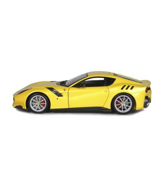 Машинка металева - FERRARI F12TDF (жовтий, червоний, 1:24)