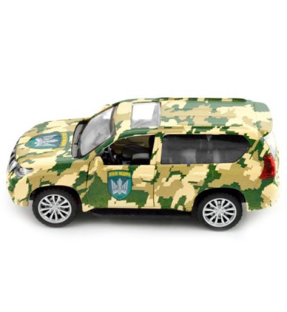Машинка металева із серії "Шеврони Героїв" - Toyota Land Cruiser Prado - "Птахи Мадяра"