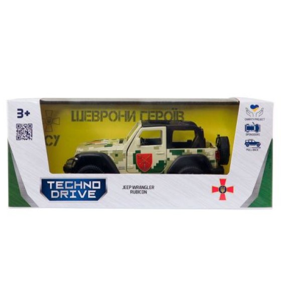 Автомодель серії Шеврони Героїв - Jeep Wrangler Rubicon - ОК Південь