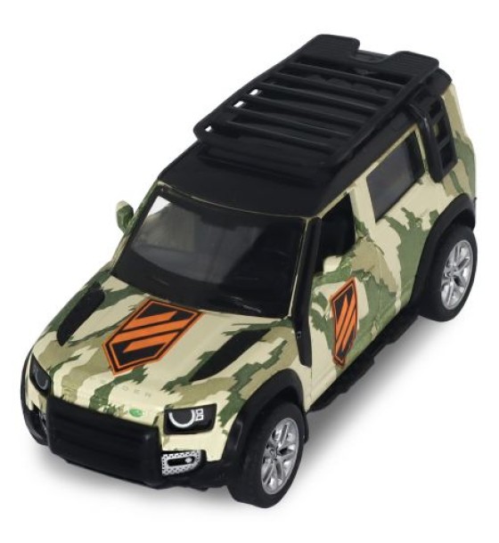 Машинка металева серії "Шеврони Героїв" – LAND ROVER DEFENDER 110 – "3 ОШБр"