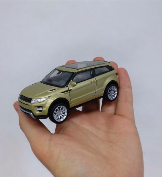 Машинка металева - LAND ROVER RANGE ROVER EVOQUE (зеленый)