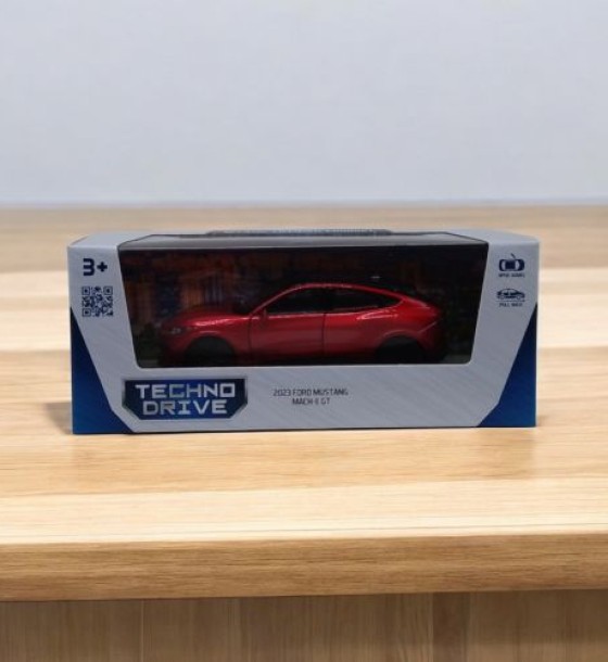 Машинка металева - FORD MUSTANG MACH-E GT 2023 (червоний)