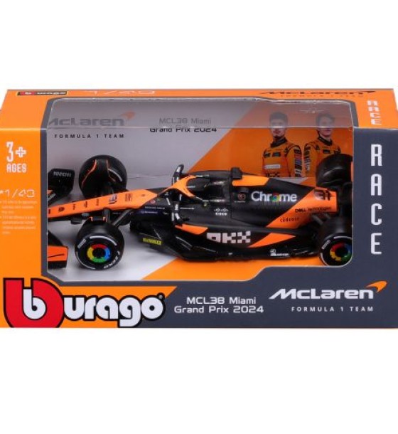 Автомодель - MCLAREN F1 MCL38 (2024) (1:43)