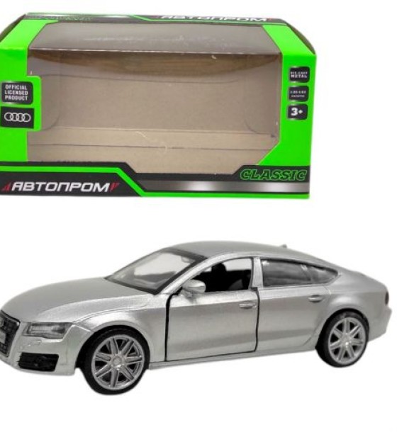 Машинка металева "Автопром. Audi A7 Sportback" (СІРА)