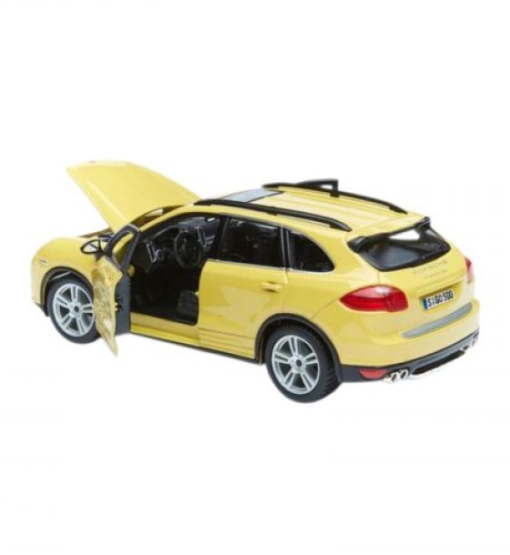 Автомодель - PORSCHE CAYENNE TURBO 1:24 (ЖОВТИЙ)