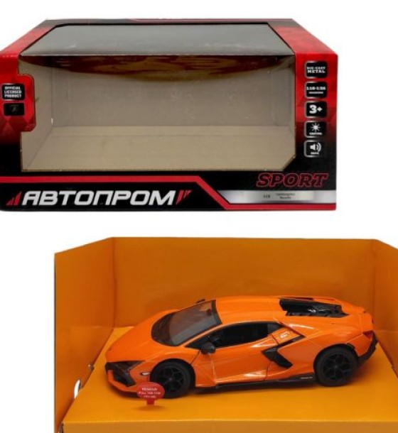 Машинка металева "АВТОПРОМ Lamborghini Revuelto"