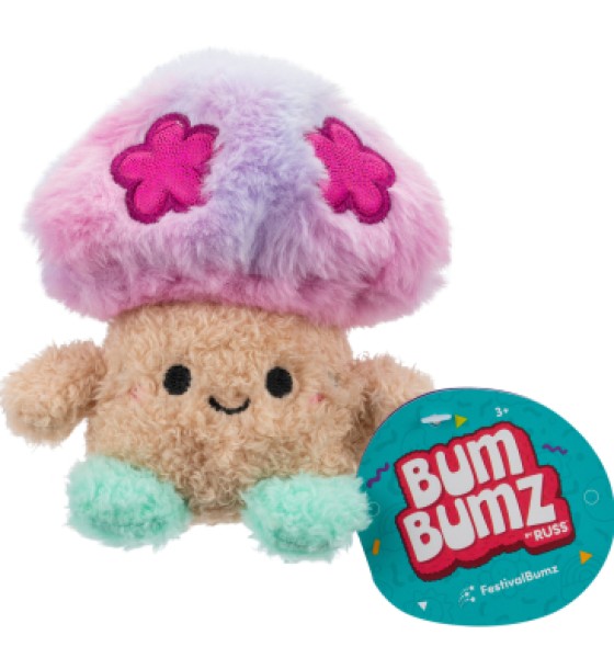 М'яка іграшка BumBumz FestivalBumz Квітковий Грибок Міранда, 11 см (RBBZ00727)