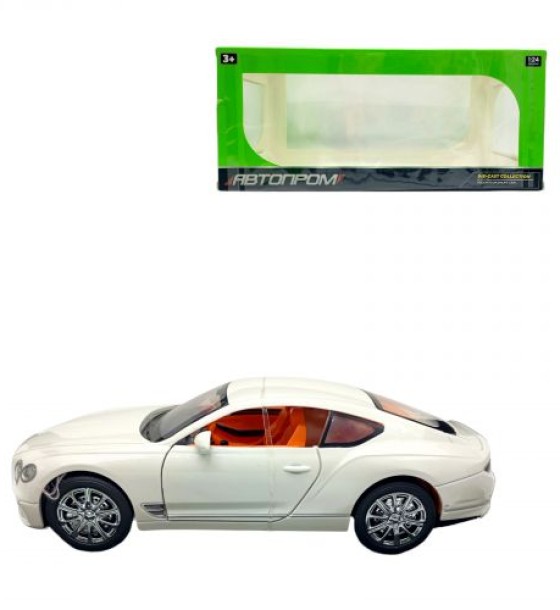АВТОПРОМ 1:24,BENTLY (БІЛА)