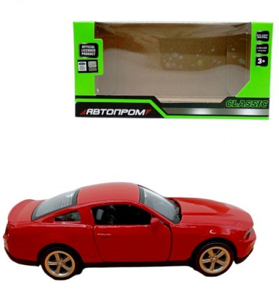 Машина мет. Ford Mustang GT (ЧЕРВОНИЙ)