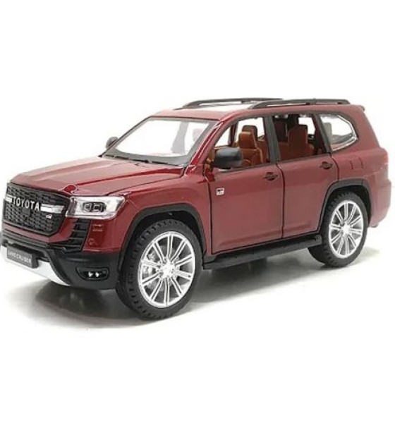 Автомодель металева "TOYOTA LAND CRUISER" (коричневий)