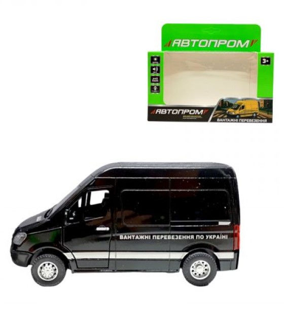 Машина АВТОПРОМ MERCEDES SPRINTER (ЧОРНИЙ)