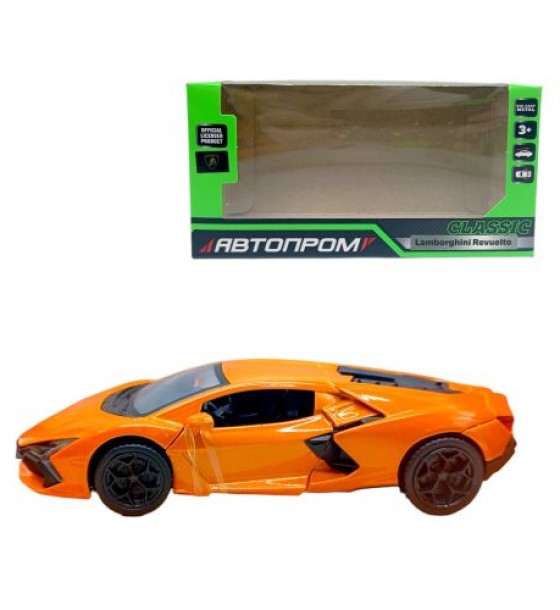 МАШИНА АВТОПРОМ Lamborghini Revuelto (ПОМАРАНЧЕВА)