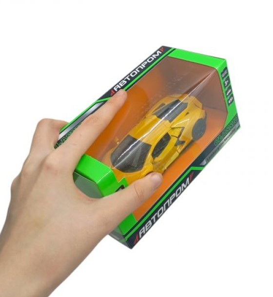 МАШИНА АВТОПРОМ Lamborghini Revuelto (ПОМАРАНЧЕВА)