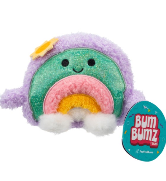 М'яка іграшка BumBumz FestivalBumz Веселка Рорі, 11см (RBBZ01037)