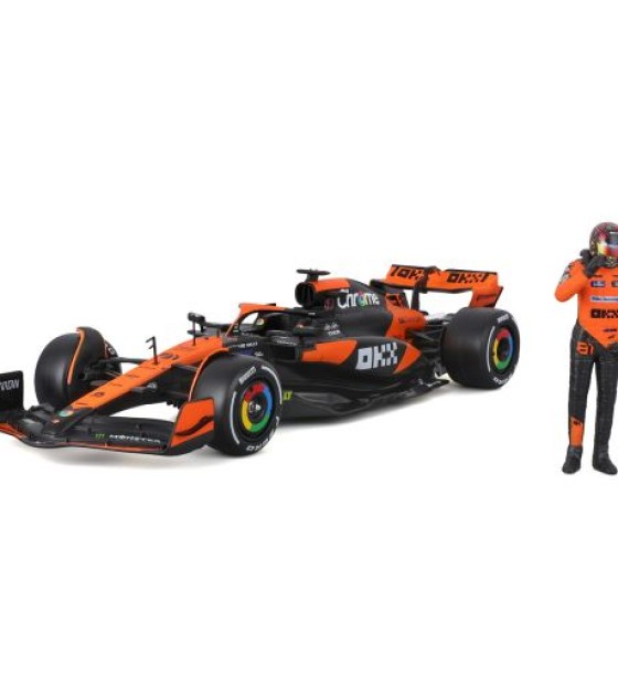 Автомодель з фігуркою - McLaren MCL38 (1:24)