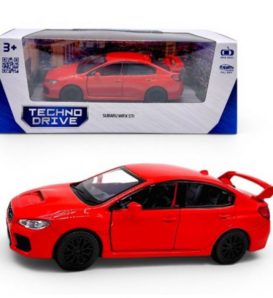 Автомодель - SUBARU WRX STI (ЧЕРВОНИЙ)