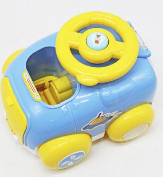 Пластикова машинка "Catapult Car" із запуском (синя)