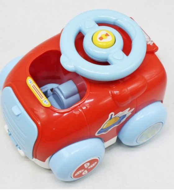 Пластикова машинка "Catapult Car" із запуском (червона)