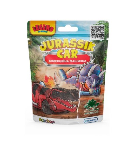 Колекційна машинка-сюрприз "JURASSIK CAR"