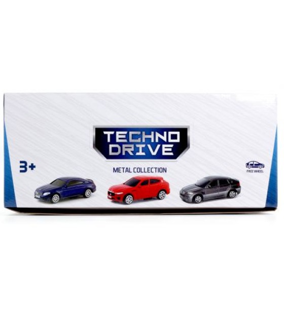 Машинка пластикова "Techno Drive" (мікс)