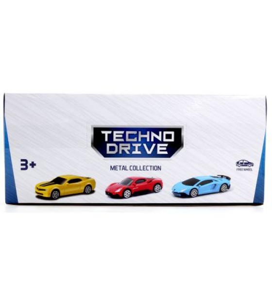 Машинка пластикова "Techno Drive" (мікс)