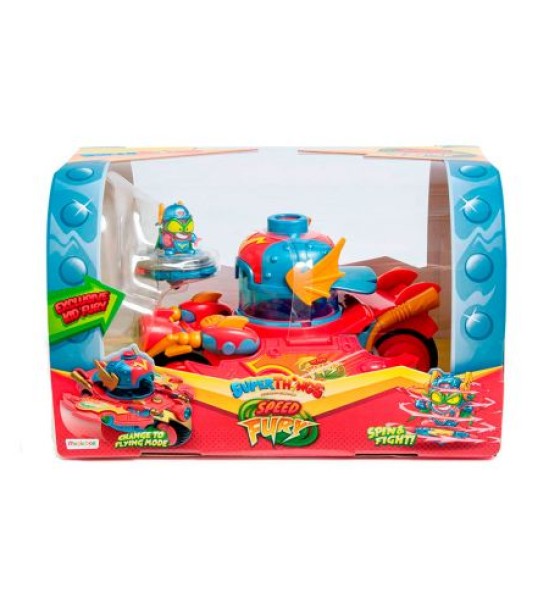 Ігровий набір SUPERTHINGS серії «Rivals of Kaboom» – ЯРІСНА ШВИДКІСТЬ (машинка, 1 екскл. фігурка)