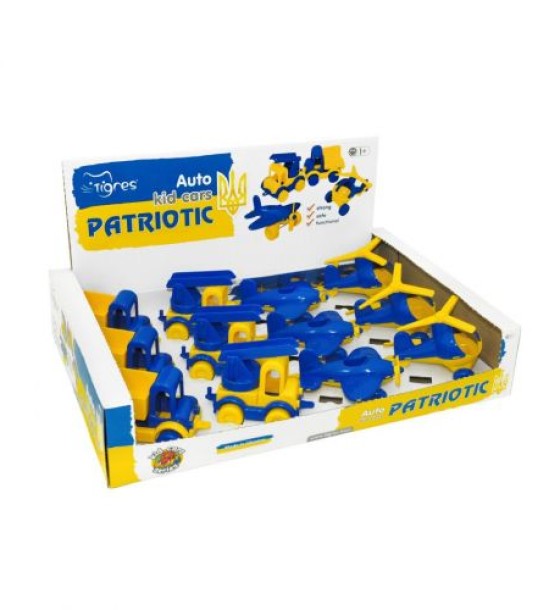 Машинка "Kid cars: Patriotic" (мікс)