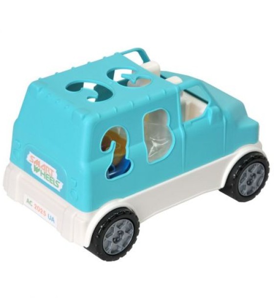 Авто "Smart Wheels"  сортер 6 ел. (бірюзовий)