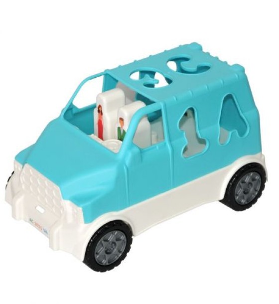 Авто "Smart Wheels"  сортер 6 ел. (бірюзовий)