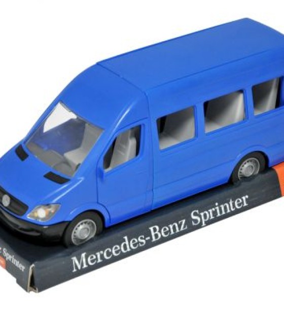 Автомобіль Mercedes-Benz Sprinter пасажирський (синій) на планшетці, Tigres синій