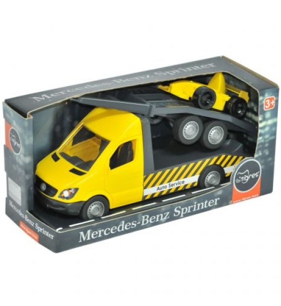 Машина "Mercedes-Benz Sprinter. Евакуатор", жовтий