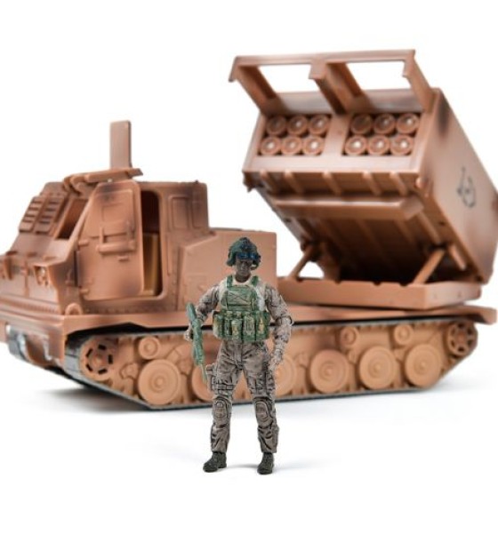 Ігровий набір "Elite Force: Пускова ракетна установка M270A1" (ПРУ, фігурка)