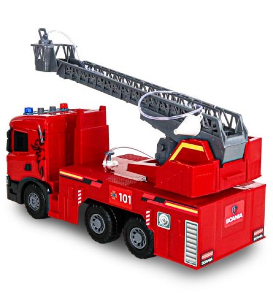 Автомодель серії Super Big Truck – Пожежна машина Scania (світло, звук, функ. води)