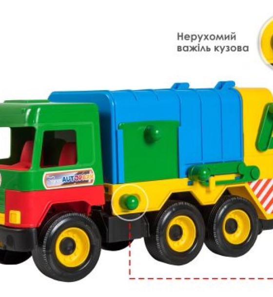 Сміттєвоз (МІКС КОЛЬОРІВ) , Middle truck