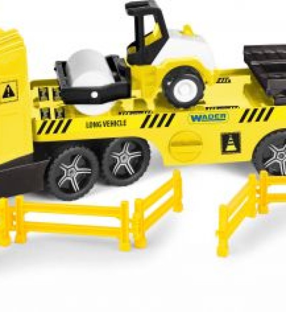 Вантажівка з котком, Magic Truck Technic (жовта)