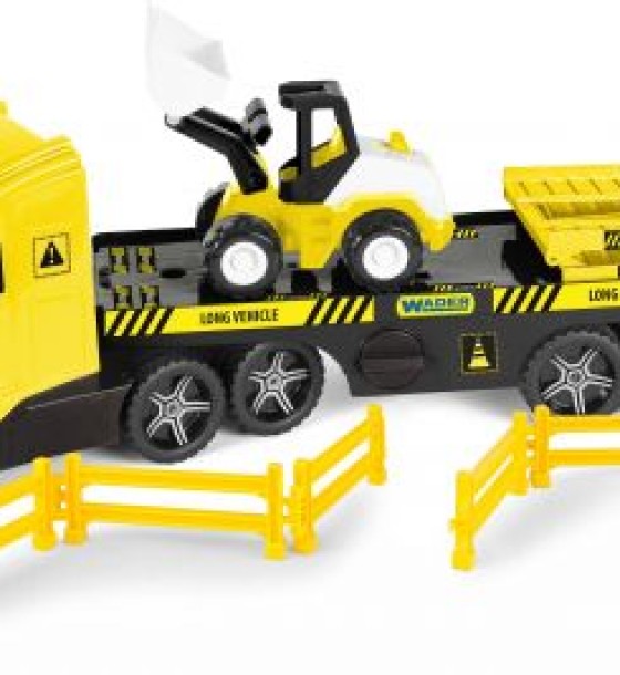 Вантажівка з бульдозером (Magic Truck Technic), 27 см