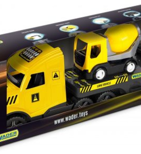 Вантажівка з бетонозмішувачем (Magic Truck Technic)